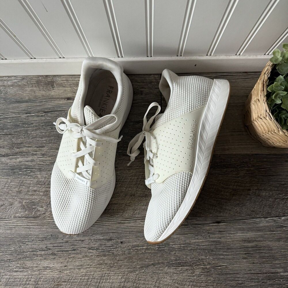 FRANKIE 4 Womens Tambo IV White Comfort Sneakers Shoes Size 11